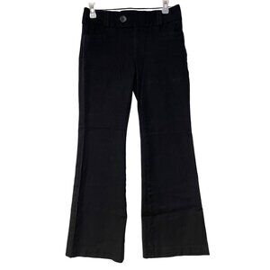 Banana Republic Womens Black Martin Fit Stretch Trouser Pants Size 4